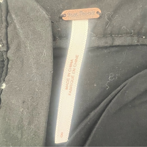 Free People Tweed Flat Front Fringed High Waisted Shorts Size 8 - Picture 7 of 9